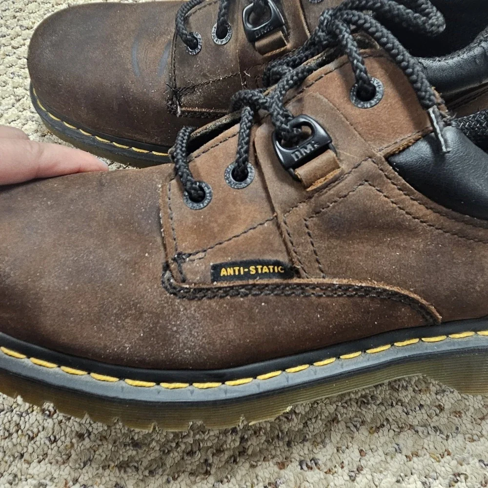 Dr Martens Industrial Steel Toe Shoes Slip‎ Resistant  Men's 13 ASTM F2413-05